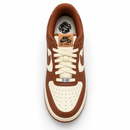Nike Air Force Marrom - vista superior