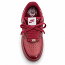 Nike Air Force Marsala - vista superior