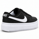 Nike Court Vision Preto/Branco – traseira