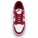 Nike Dunk Low Pro Luxo Bordô — vista superior
