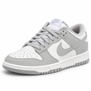 Nike Dunk Low Pro Luxo Cinza Branco - frente esquerda