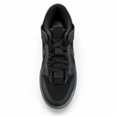 nike dunk low jumbo reverse black gray - vista superior