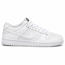 Nike Dunk Low Pro Luxo Branco — vista lateral