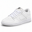 Nike Dunk Low Pro Luxo Branco - vista frontal em diagonal esquerda