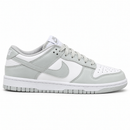 Nike Dunk Low Pro Luxo Cinza Branco - vista lateral