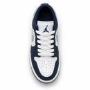 Nike Jordan Low 01 Navy Grey — vista de estúdio 4