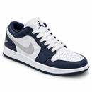 Nike Jordan Low 01 Navy Grey — vista de estúdio 6
