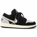 Nike Jordan Low Black Glitter — vista de estúdio 1