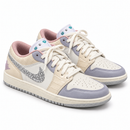 Nike Jordan Low Luxo Off/Lilás – par