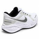 Nike Air Zoom Pegasus 41 Branco/Preto — vista traseira em estúdio