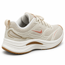 Nike Running Fit 1989 Off/Ouro – traseira em três quartos