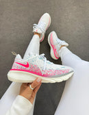 Nike Running -  Branco/pink