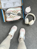 Adidas SuperNova Stride 2.0 Running - White/bege/rosa