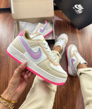 Nike air force shadow - Branco/creme/pink