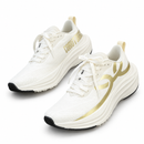 Olympikus Corre Turbo – Off-White/Gold — foto de estúdio 1
