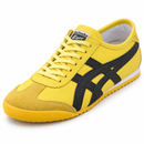 Onitsuka Tiger Leather – Yellow — foto 3 em fundo branco
