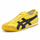 Onitsuka Tiger Leather – Yellow — foto 3 em fundo branco