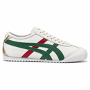 Asics Onitsuka Tiger Mexico – White/Green/Red — perfil lateral