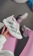 Adidas Adizero Adios Pro 4 Premium - Branco/Rosa/Prata