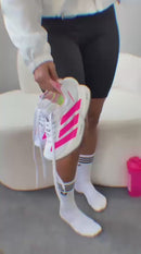 Adidas Adizero Pro 4 Premium - Branco/Pink