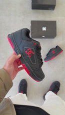 Tênis DC Coiler Premium - Preto/Vermelho
