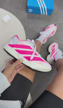 Adidas Adizero Adios Pro 4 Básico - Branco/pink