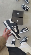 Tênis DC Coiler Premium - Branco/Preto Panda
