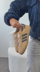 Adidas Spezial Couro - Castor/Marinho