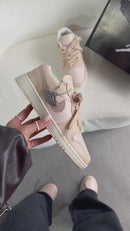 Tênis Jordan Low 01 - Amêndoa/Rose