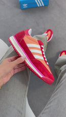Adidas SL 72 Premium Couro - Vermelho/Laranja