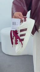 Adidas Campus 00s Luxo - Off/Bordo