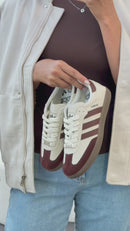 Adidas Samba OG - Off White/Coffee