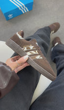 Adidas Spezial em couro - Chocolate