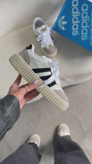 Adidas Sapatênis Trap - Sup - Branco/Preto/Cinza