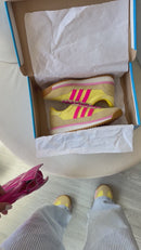 Adidas SL 72 Premium Couro - Amarelo/Pink
