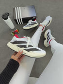 Adidas Adizero Adios Pro 4 Unissex - Branco/Vermelho