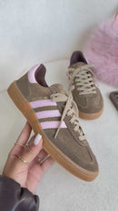 Adidas Spezial em Couro - Marrom/Rosa