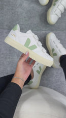 Tênis Vert Velcro - Branco/Verde