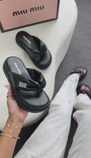 Sandália Miu Miu Urbani - Preto
