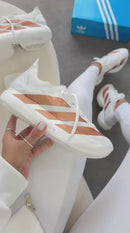 Adidas Adizero Adios Pro 4 Premium - Branco/Bronze