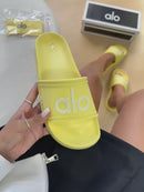Kit Alo Slide + Tiara - Amarelo