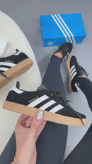 Adidas Gazelle Indoor - Preto/Branco