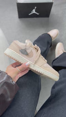 Tênis Jordan Low 01 - Amêndoa/Rose