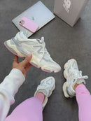 New Balance 9060 L. Premium - Branco/Cinza/Rosa