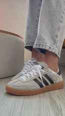 Adidas Spezial em Couro - Cinza/Preto
