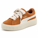 Puma Fenty – Almond Off White — vista frontal em diagonal