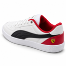 Puma Ferrari branco - traseira lateral