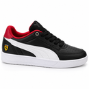 Puma Ferrari preto - vista lateral