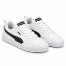 Puma Park Bilk – White Black — par em perspectiva