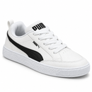 Puma Park Bilk – White Black — vista frontal oposta